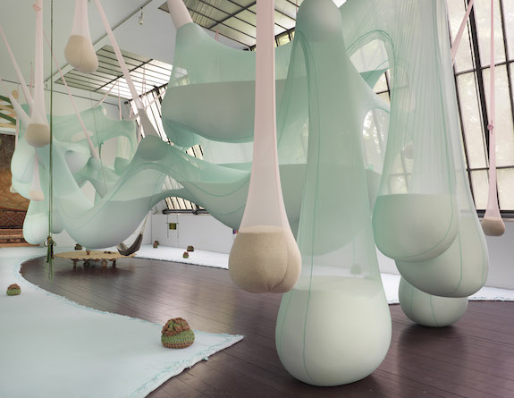 Ernesto Neto hos Thyssen-Bornemisza i Wien